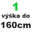 1 (junior - do výšky 160cm)